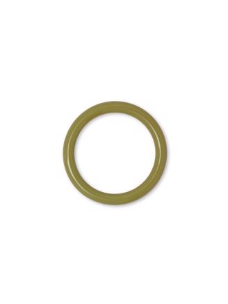 Lulu Copenhagen Color Ring, Willow Green Enamel